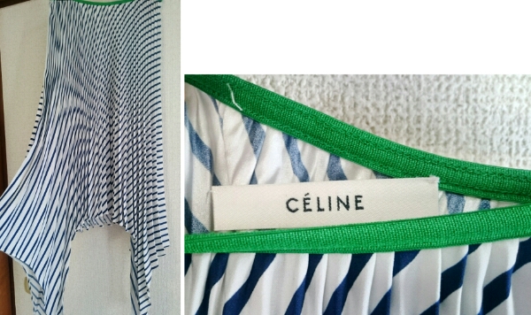 celine セリーヌ プリーツ スカート フィービー 2014SS size 34