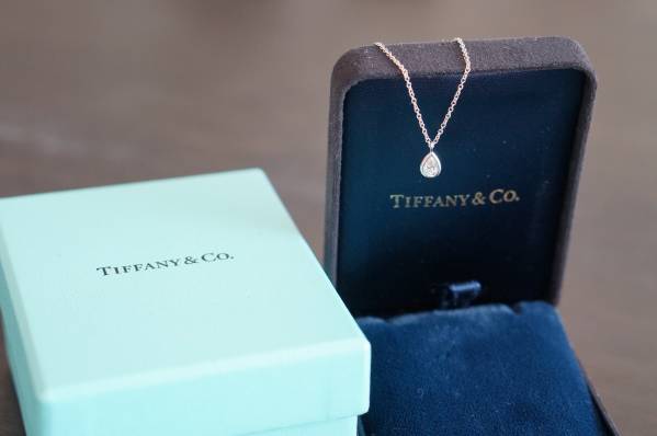 ティファニーTIFFANYバイザヤード pt ダイヤモンドネックレス