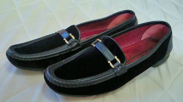 Salvatore Ferragamo フェラガモ スエード ローファー 8