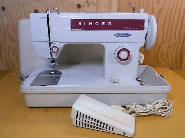  SINGER シンガー ミシン Deluxe US-9 ジャンク(その他)｜売買されたオークション情報、yahooの商品情報をアーカイブ公開 - オークファン その他