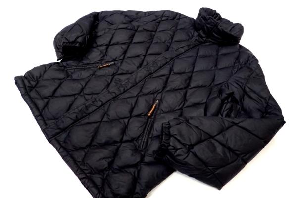 中古◆モンクレール キルティングダウンジャケット 黒 2