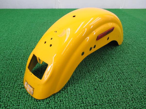 ハーレーXL1200S純正リアフェンダー黄☆▼ペイント素材に!希少