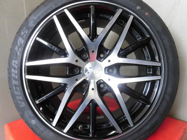 送料無料 Work XTRAP 18インチ + 新品 マキシス Z4S 225/45ZR18