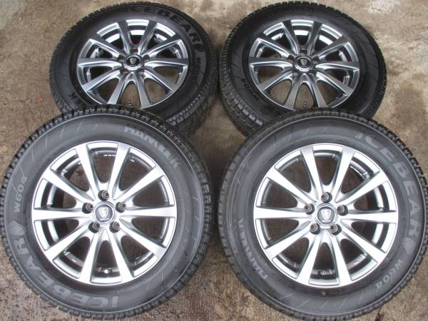 マナレイスポーツ ヨコハマ 195/65R15 5穴 6J プリウス レガシー