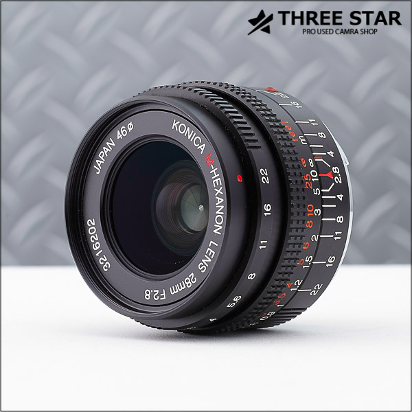 値下げ!! KONICA コニカ M-Hexanon ヘキサノン 28mm F2.8 極上