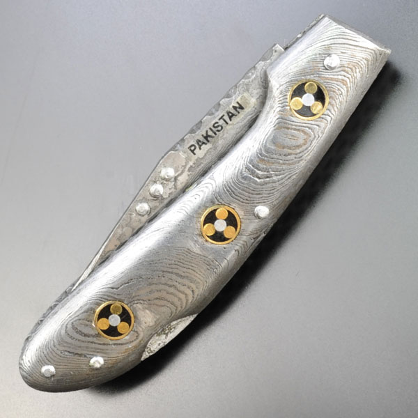 COLT 折りたたみナイフ CT813 ダマスカス鋼