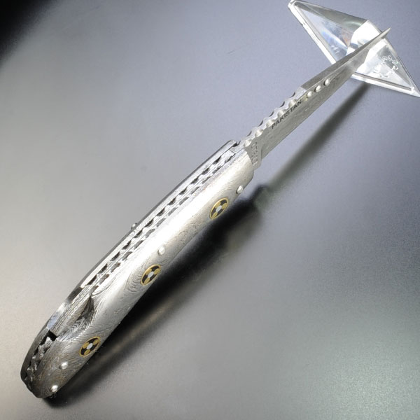 COLT 折りたたみナイフ CT813 ダマスカス鋼