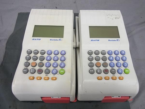 37342.SATO / Barlabe Ki バーコードプリンタ 未確認 JUNKセット