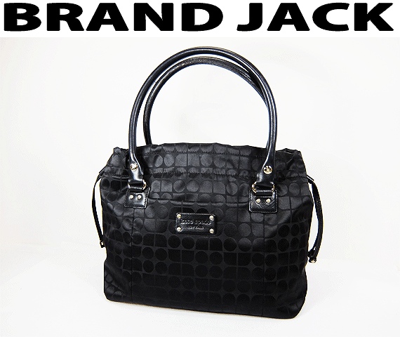 ケイトスペード ハンドバック ナイロン ブラック b134