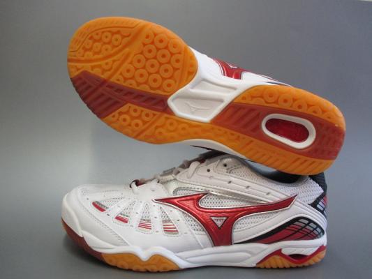 ミズノバドミントンシューズウエーブスマッシュLO ２４.５