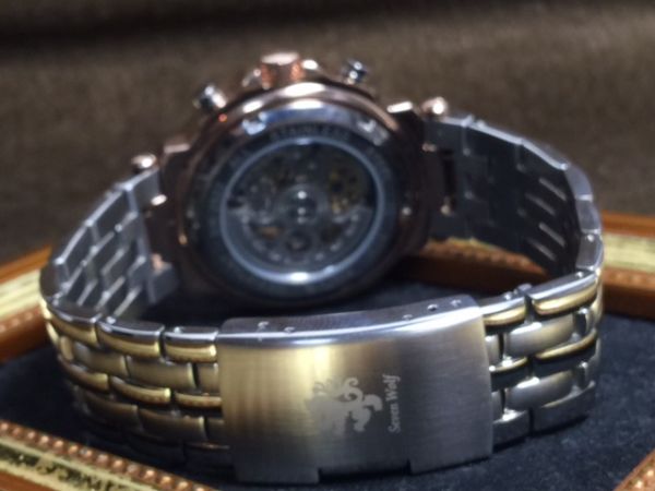 新品セブンウルフ SEVEN WOLF正規品 腕時計 自動巻き(0)