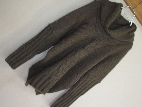 シップス　オフタートル　モヘヤ　デザインニット