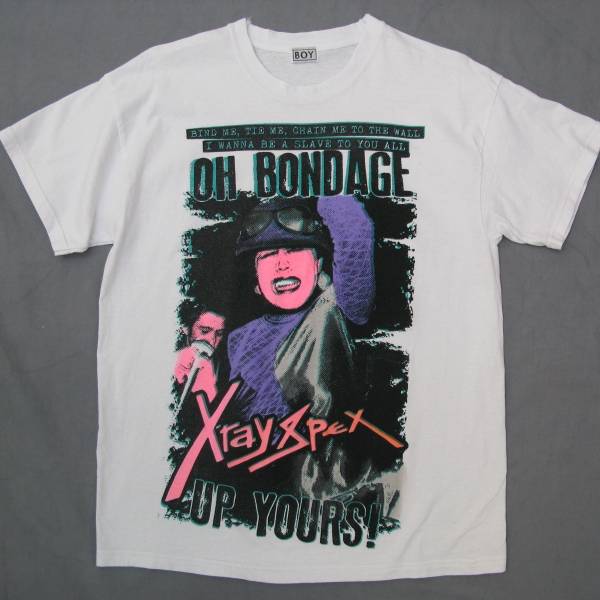 セディショナリーズ・BOY製Xray Spex _ Poly StyreneのTシャツ