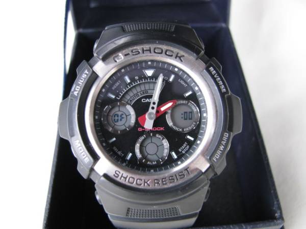 カシオ：Gショック：４７７８：AW-５９０：メンズ：中古品：箱付
