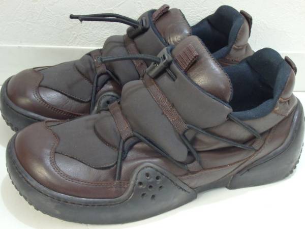 スペイン製 RIZZO レザースニーカー ドライビングシューズ 茶 41