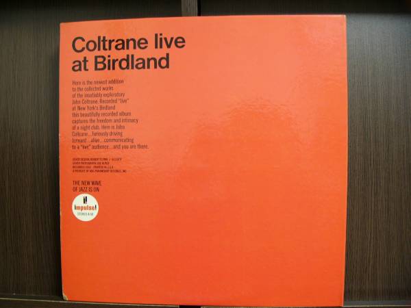 □激レア□美盤オリジナル□JOHN COLTRANE□LIVE AT BIRDLAND
