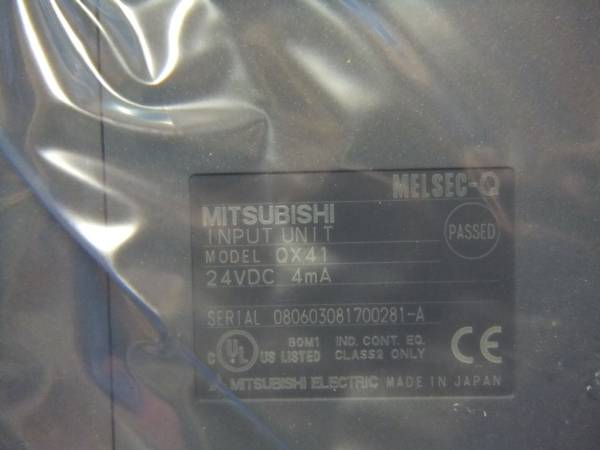 三菱　シーケンサー　QX41　新品未開封