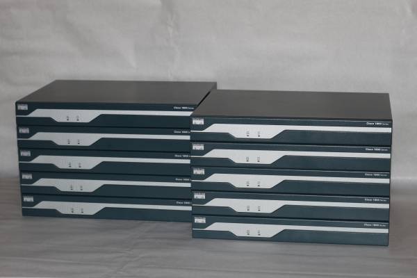 【値下げしました！】10台セット/Cisco 1841【Ver.12.4(15)T7】