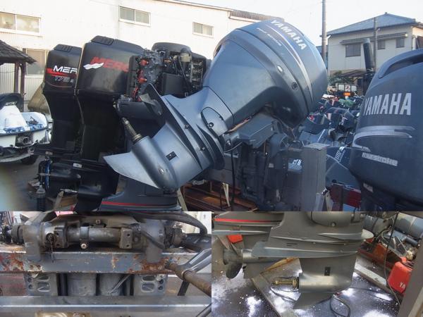 F2-42 ヤマハ 4スト F 90馬力船外機 インジェクション 実動