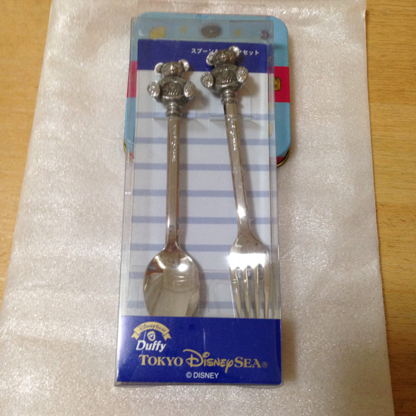 ダッフィ☆初期　スプーン&フォーク　未開封　ディズニーシー