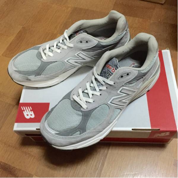 美品 NEW BALANCE/ニューバランス M990V3 27.5 グレー 993998 【公式通販】