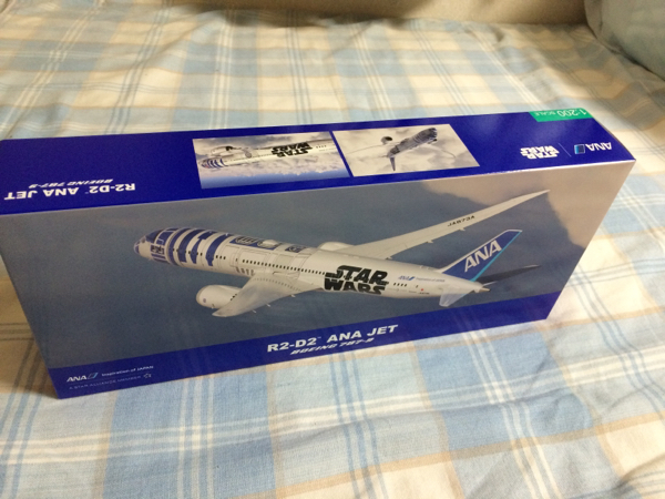 スターウォーズ】R2-D2 ANA JET モデルプレーン 1/200 非売品 スター