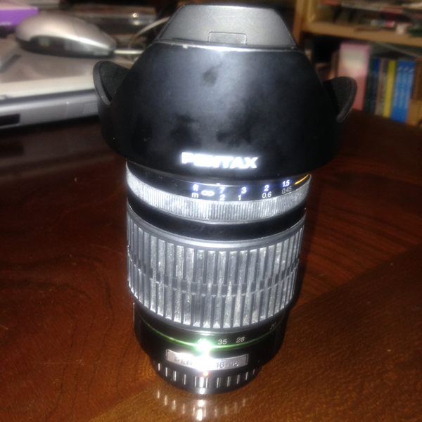 ペンタックス PENTAX 16-45mmレンズ