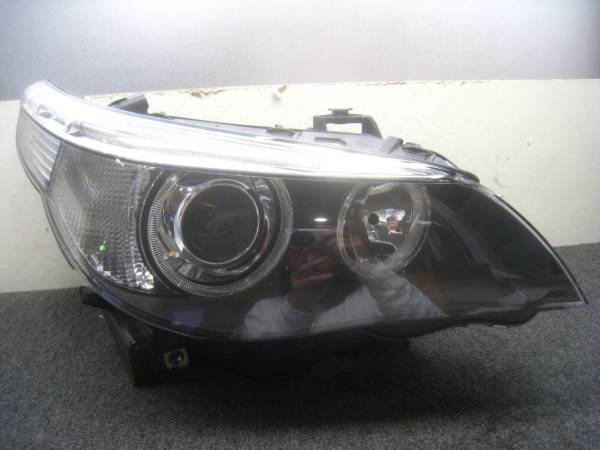 ○BMW E60 5シリーズ 純正 ヘッドライト 左右セット HID用 BMW 5