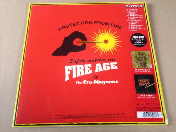 0 FIRE The Cro-Magnons AGE + more ザ・クロマニヨンズ Album Age