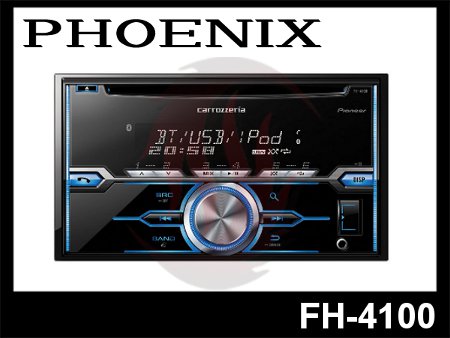 【PNX】カロッツェリア CD/USB/Bluetoothユニット FH-4100 即納