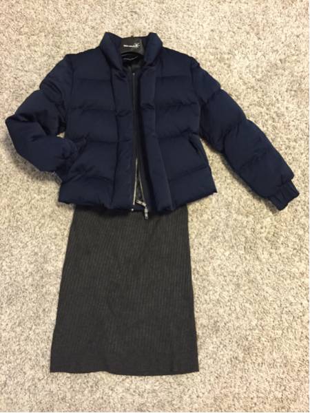 ISABEL MARANT ETOILE イザベルマラン ダウンネイビーacne