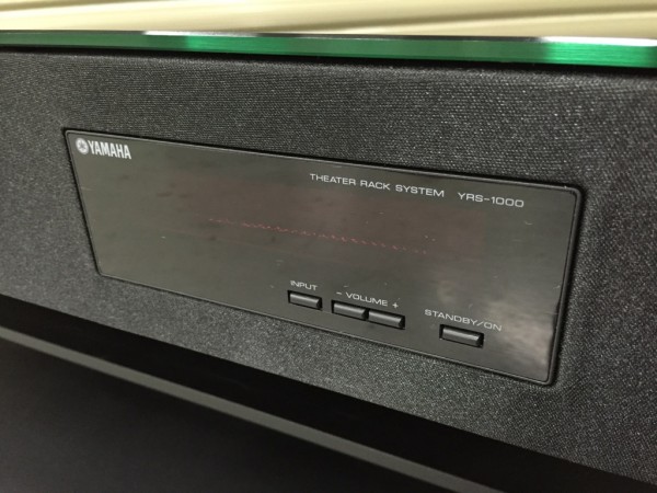 美品 YAMAHA ヤマハ YRS-1000 シアターラックシステム 動作品