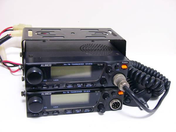 ALINCO 6M FM トランシーバー DR－M06 2台] DR-M06DX アルインコ