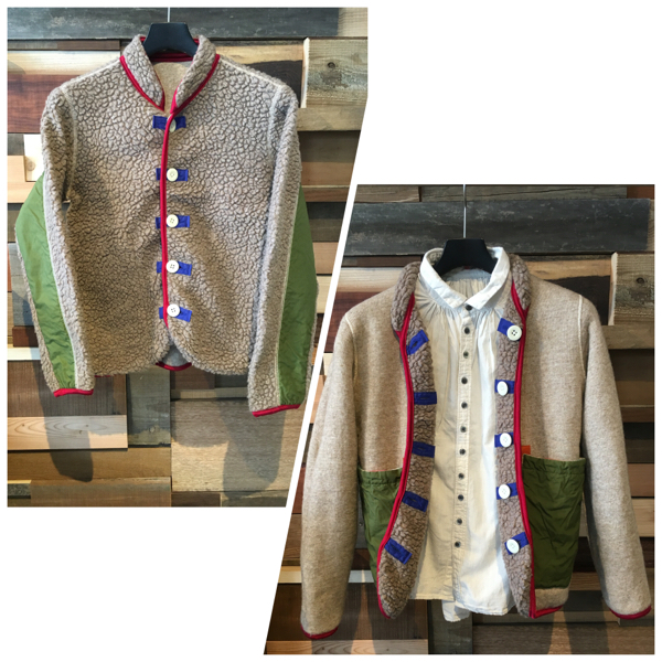 KAPITAL ニットカーディガン KAPITAL KOUNTRY IDG リネン 刺し子