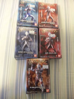 バンダイHDウルトラマン　ウルトラマンメビウス全５種セット