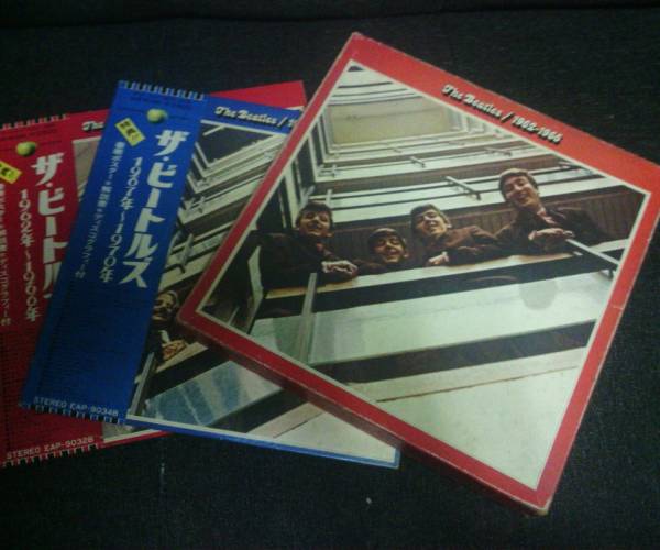箱入り完品!ビートルズ - 1962-66&1967-1970赤青セット B ロック