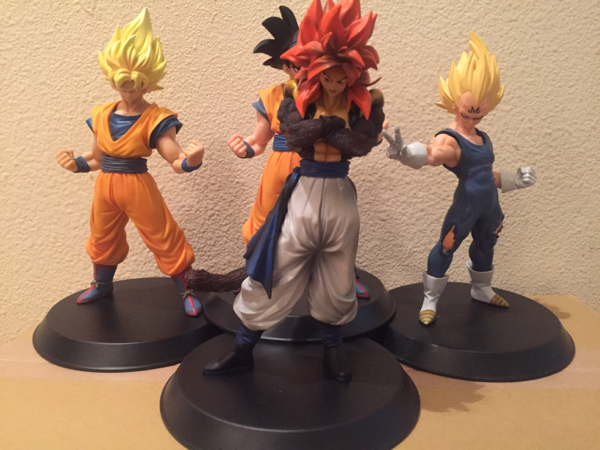 ドラゴンボール ハイクオリティDX SS4 ゴジータ悟空ベジータ4種
