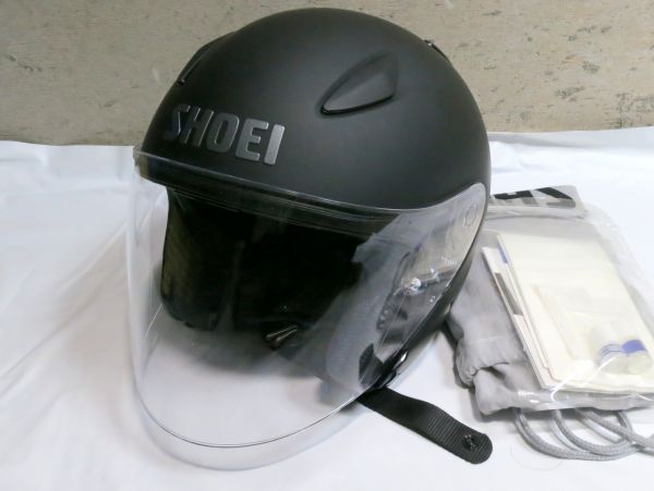 廃盤品 SHOEI J-STREAM マットブラック ヘルメット　Lサイズ ショウエイ Jストリーム マットブラック L 2014年 美品 エ*)様 【公式