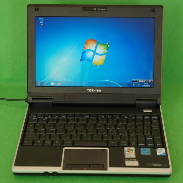 Toshiba NB100 ノートPC SSD搭載 Windows7 【公式ショッピングサイト】