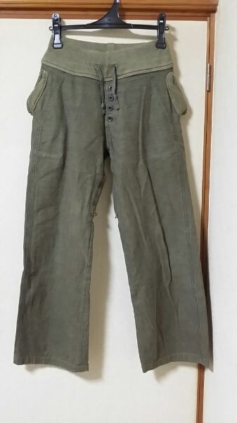 中古美品★KAPITAL　パンツ★カーキ