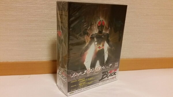 【新品】仮面ライダーBLACK Blu-ray BOX 1 初回限定版 収納BOX付