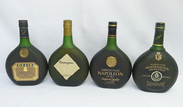 M3809）アルマニャックまとめ☆モンテスキュー他☆計4点☆お酒