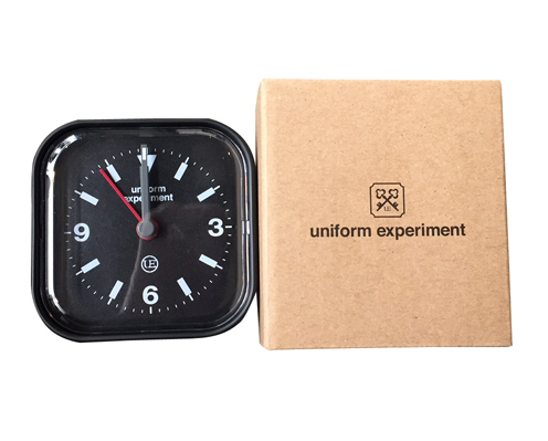 最新作15FW★uniformexperiment☆RADIO ALARM CLOCK★ソフFCRB