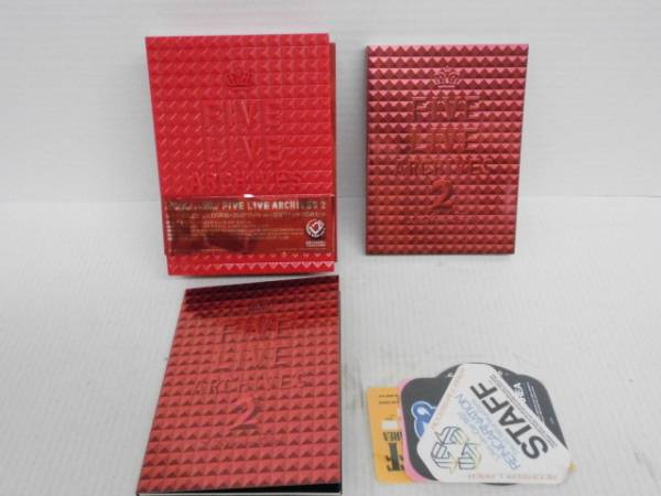 Y022★L'Arc~en~Ciel FIVE LIVE ARCHIVES2 ラルク 限定DVD BOX