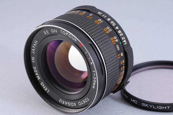 奇跡★新品級★トプコン TOPCON RE GN TOPCOR M 50mm F1.4★AUTO