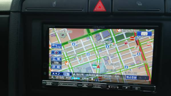 ALPINE HDDナビVIE-X08(中古品)