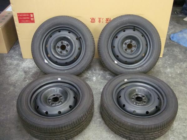 86 ZN6 BRZ ZC6 純正 スチール 鉄 205/55R16 タイヤ 新車外し⑤