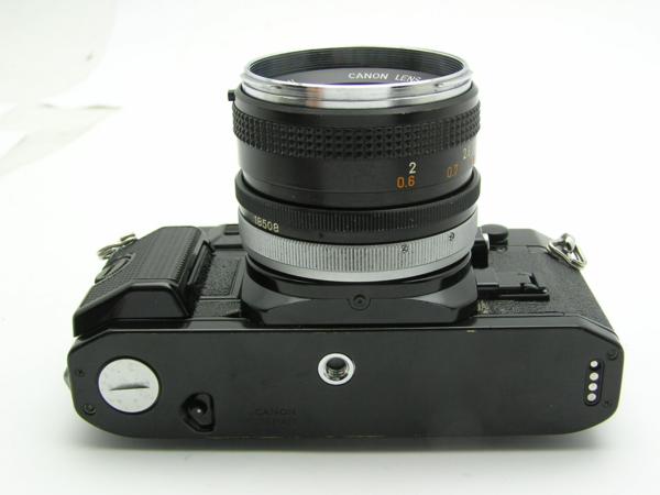 ☆ハロ-カメラ☆9027 Canon A-1 FD 50mm F1.8 部品取 ジャンク Canon
