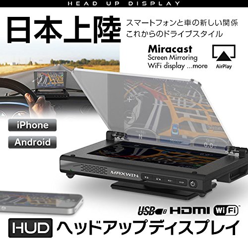 MAXWIN マックスウィン ヘッドアップディスプレイ HUD iPhone