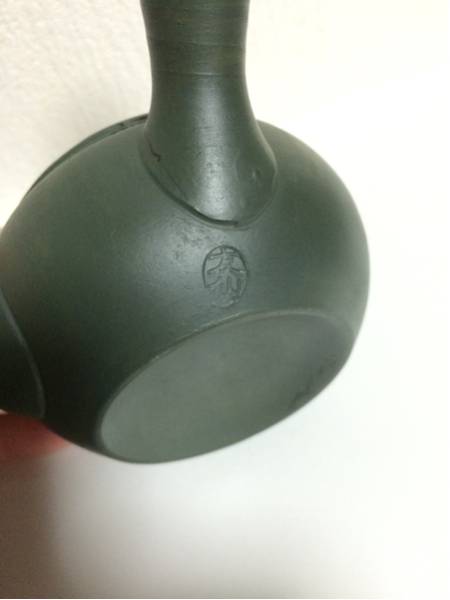 【友仙】常滑 陶器 陶芸 煎茶 茶器 骨董 常滑焼&frasl;陶元造朱泥&frasl;酒器&frasl;徳利&frasl;二組&frasl;骨董&frasl;美術 常滑焼